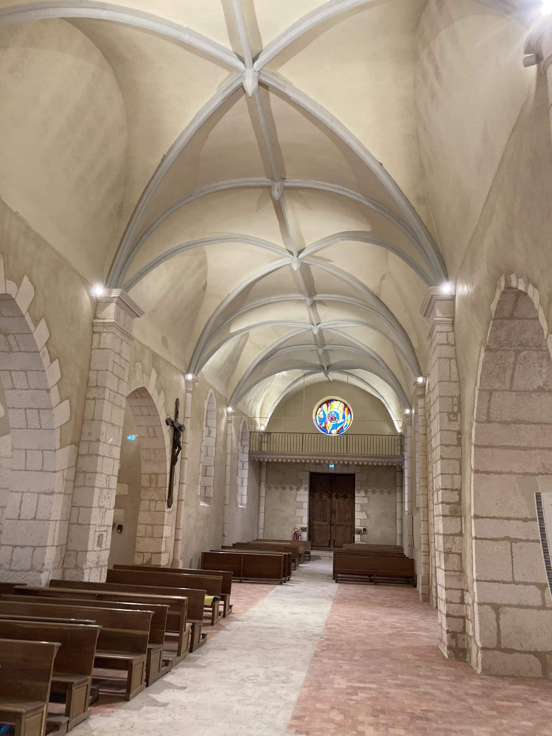 eclairage eglise vide